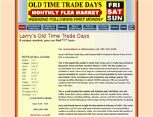 Tablet Screenshot of larrysoldtimetradedays.com